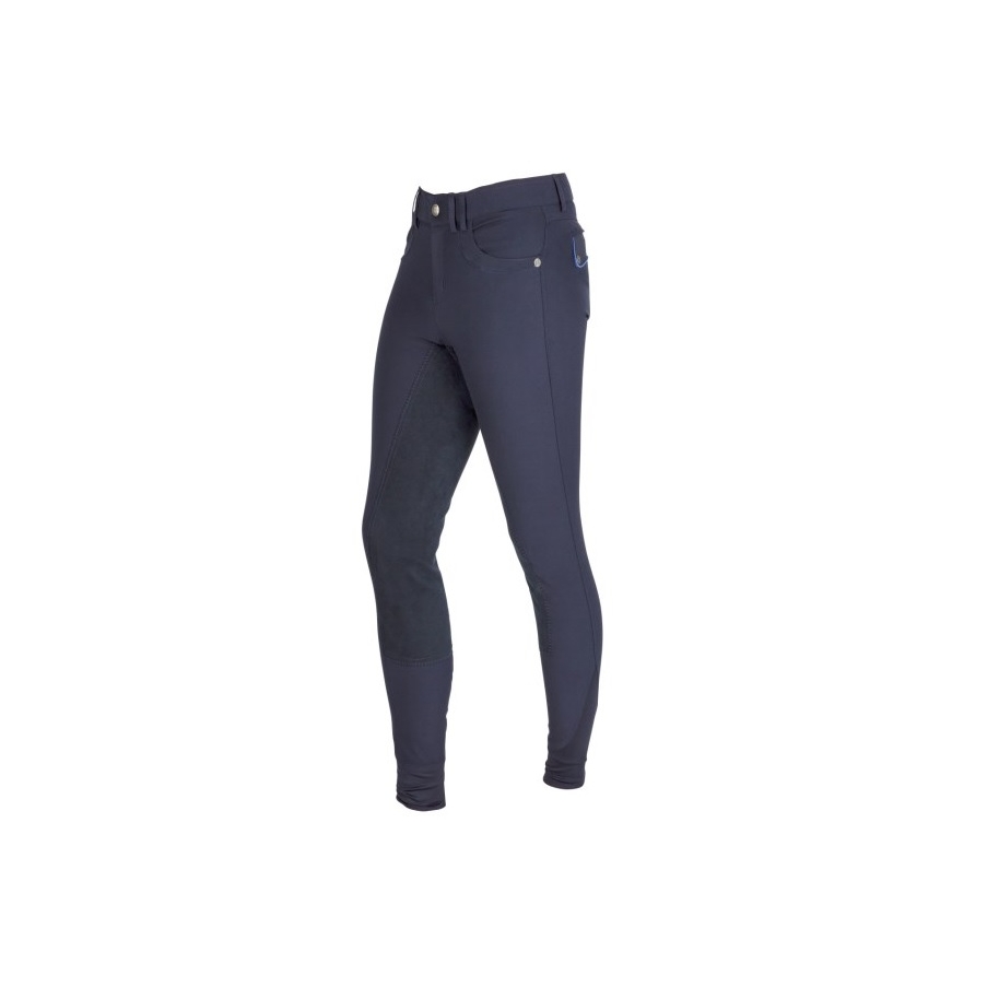 Pantalon Techno albastru inchis pentru echitatie, marime 54 Kerbl