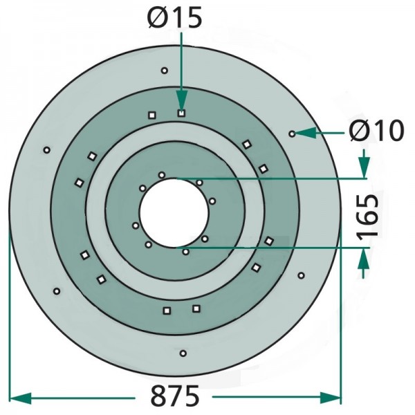 Taler disc cositoare PZ 1.85 VGTT021K0N