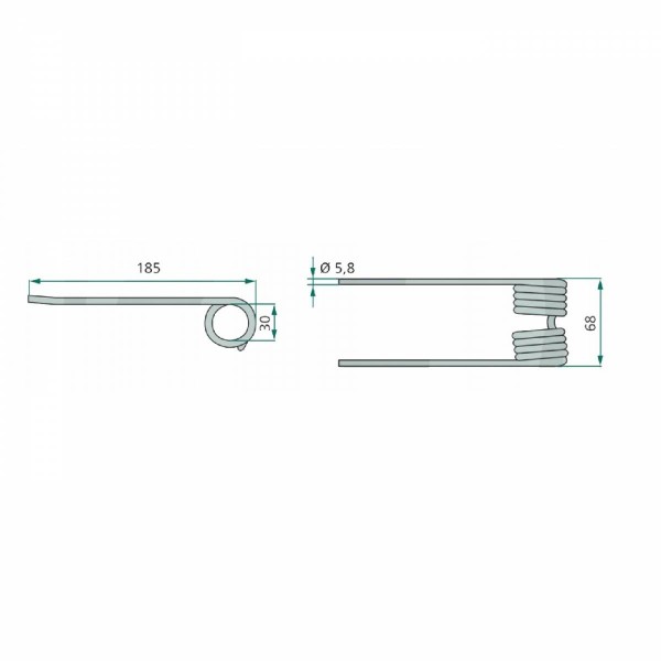 Arc pick-up pentru presa Pottinger 436151