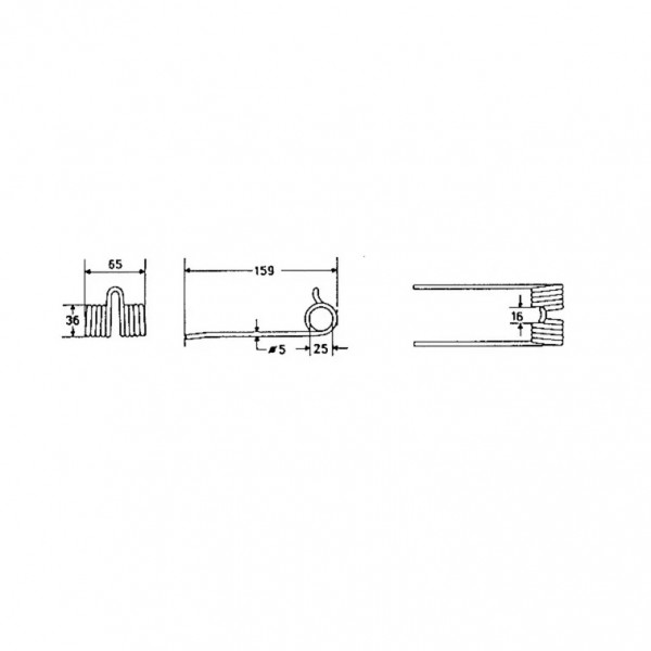 Arc Pick-Up pentru presa Pottinger 436138, 1260290