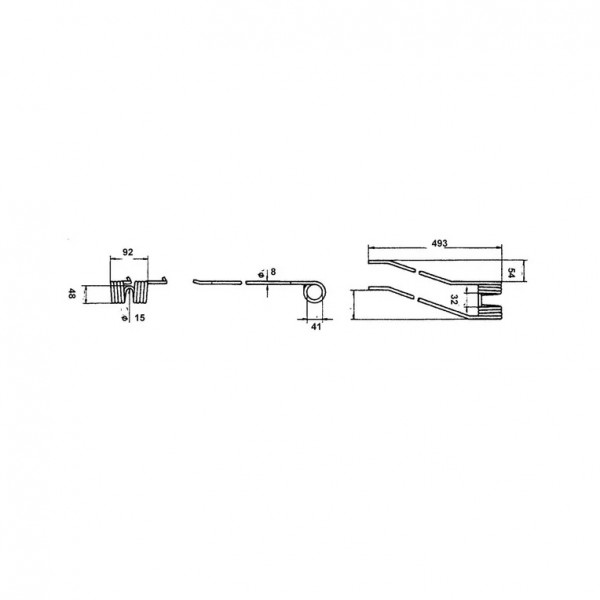 Dinte grebla pentru presa Pottinger 436234, 436007