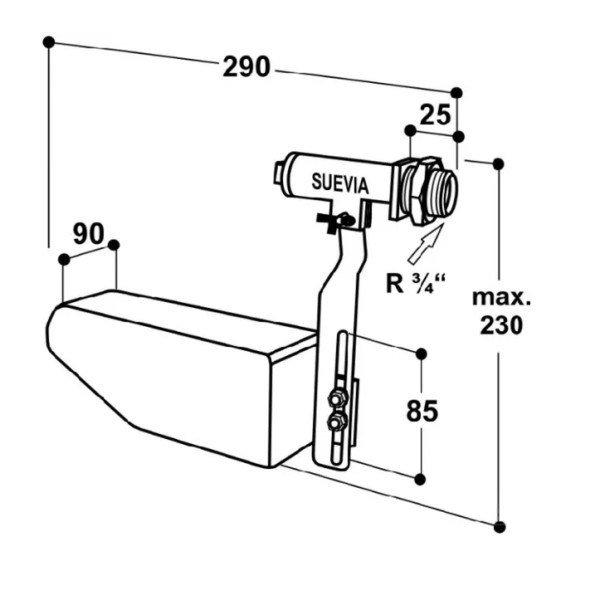 Supapa cu plutitor Maxiflow 700