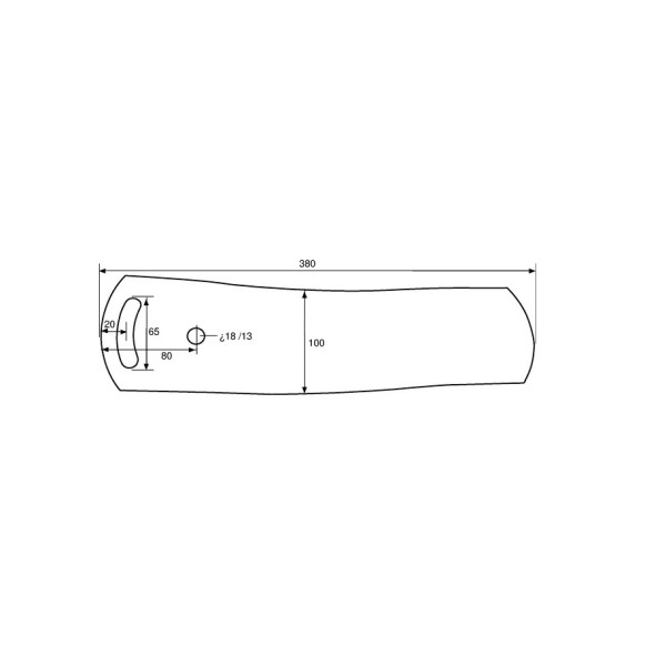 Prelungitor cormana pentru plug Rabewerk 27011801, 2701.18.01 Dreapta