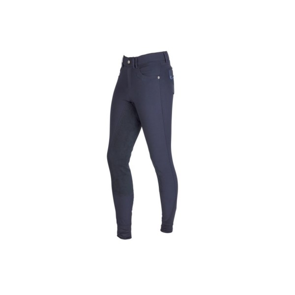 Pantalon Techno albastru inchis pentru echitatie, marime 50 Kerbl