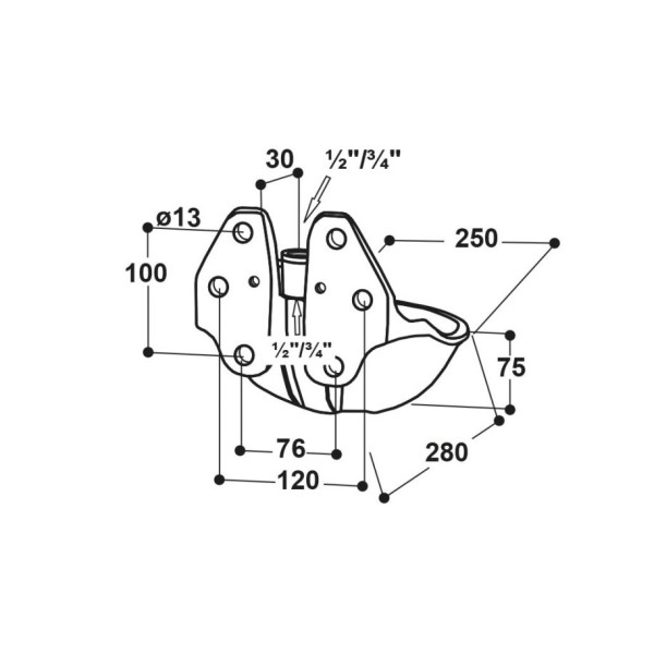 Adapatoare suevia 25R Kerbl