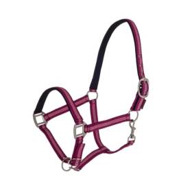 Capastru Mustang pentru cai, marime Full roz/bordo Kerbl