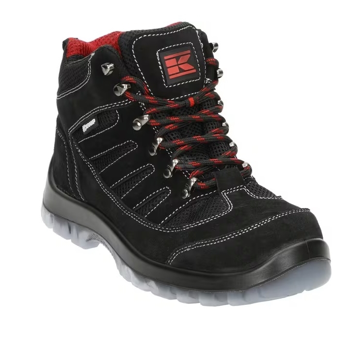 Ghete înalte Poitiers S1P - Negru / Mărime: 38