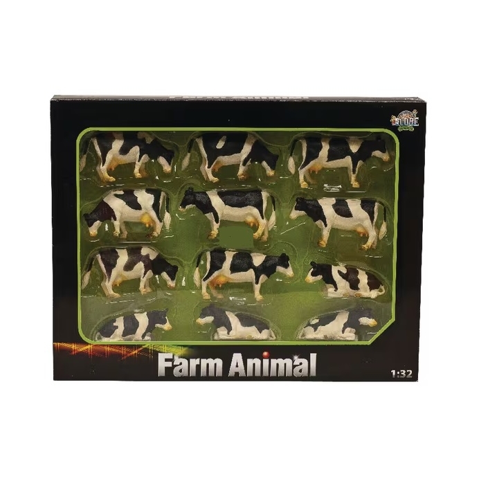 Set vaci bălțate alb/negru