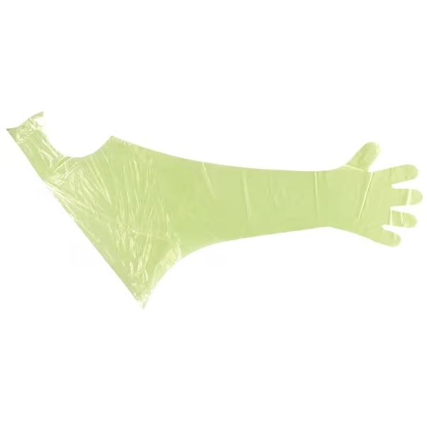 Manusa veterinara de unica folosinta cu protecrie pana la umar Kerbl