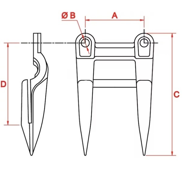 Deget Dublu 152 Mm