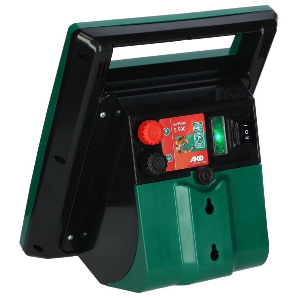 Dispozitiv Pentru Gard Electric cu Panou Solar AKO Sun Power S500 Kerbl