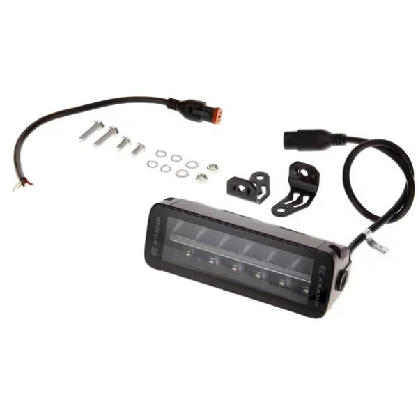 Lampa De Lucru LED bara 60W, 5040lm, 12/24V, Alb/Portocaliu