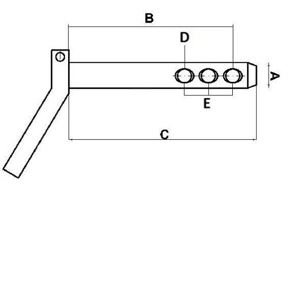 Bolt Cu Maner 19x162 mm Kramp