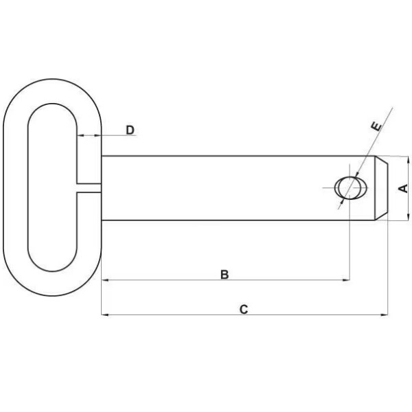 Bolt Cu Maner 19x180 Mm Kramp