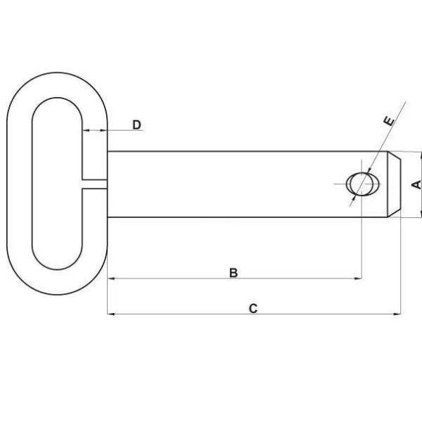 Bolt Cu Maner 28.5x183 Mm Kramp