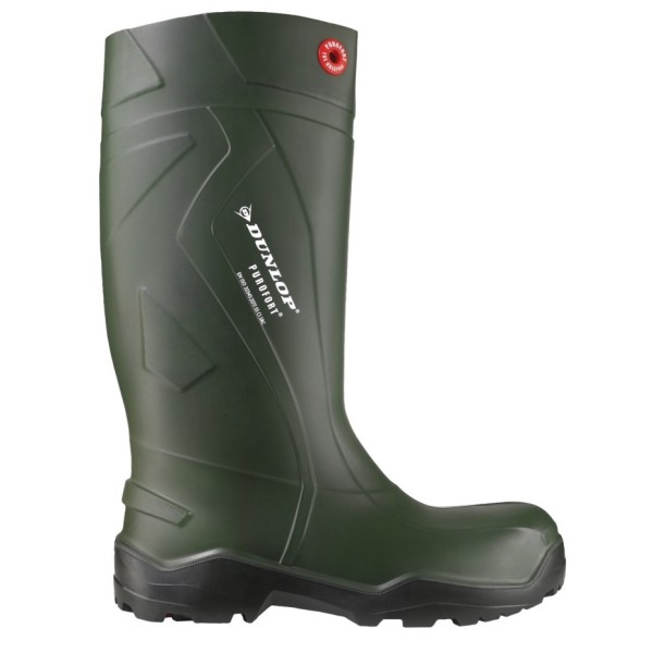Cizme de protectie Dunlop Purofort+ S5 - verde masliniu / Mărime: 36