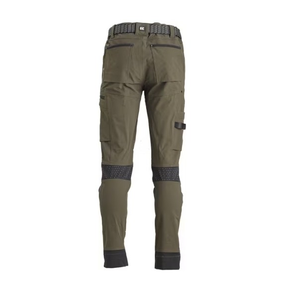 Pantaloni masliniu unisex - Masliniu-verde / Mărime: S