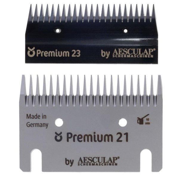 Set cutite Premium 23/21 pentru masina de tuns bovine Kerbl