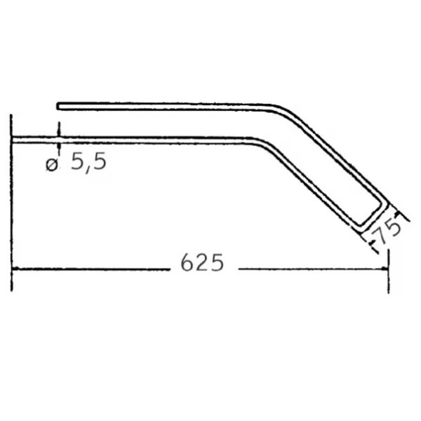 Dinte grebla rotativa pentru Claas