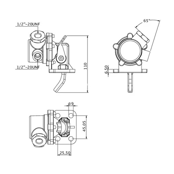 Pompă combustibil pentru Landini, McCormick, Renault, Massey Fergusson 4224451M91, 4222106M91