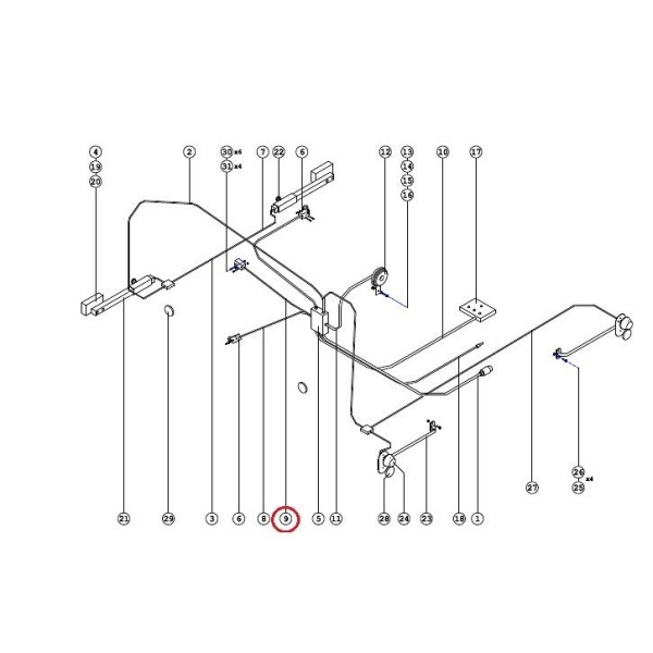 Ecran pentru balotiera Metal-Fach LP-02 V1.0