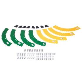 Set Panze Fierastrau Pentru 2 Rotoare Mici Acoperite cu laser Kemper