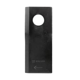 Cutit cositoare dreapta 115x48x4 mm orificiu 19 mm pentru Claas